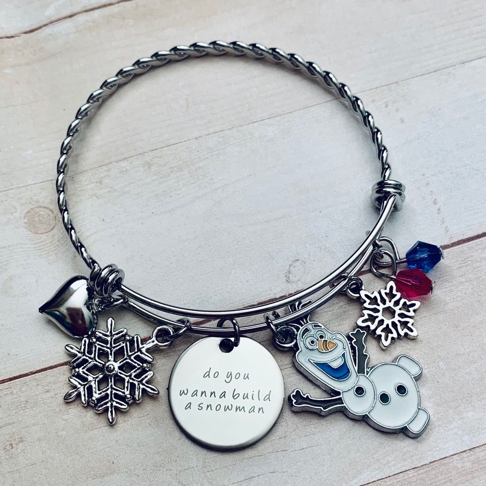 Do you Wanna Build a Snowman bracelet